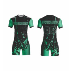 Factory-direct top-tier football kits – Thai-quality sublimation club training sets, red and black sportswear uniforms